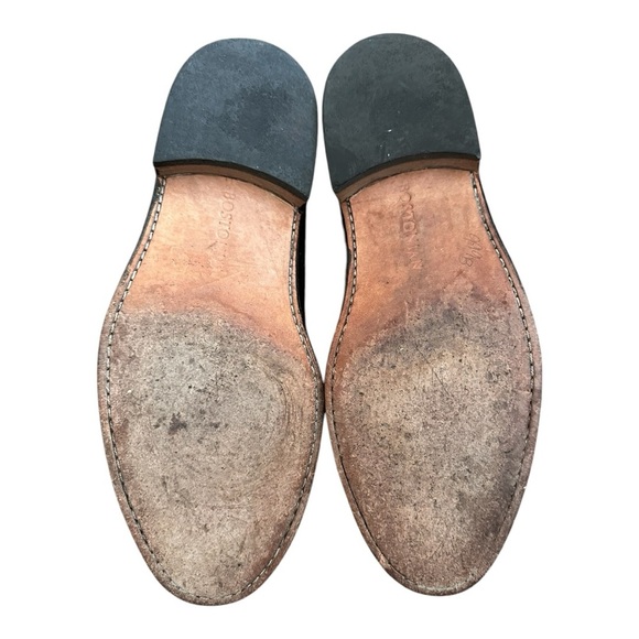 Bostonian Crown Windsor Tassel Loafers Mens Leather Dress Shoes Black SZ 9.5 - Picture 4 of 4